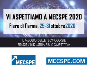 MECSPE 2020 – Vi aspettiamo dal 29 al 31 Ottobre a Parma