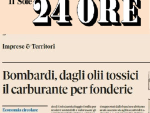 Il Sole 24 Ore: l’economia circolare secondo Bombardi Rettifiche